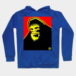 Mad Sasquatch Angry Bigfoot Mean Mug Monster Scary Mode Beast Hoodie